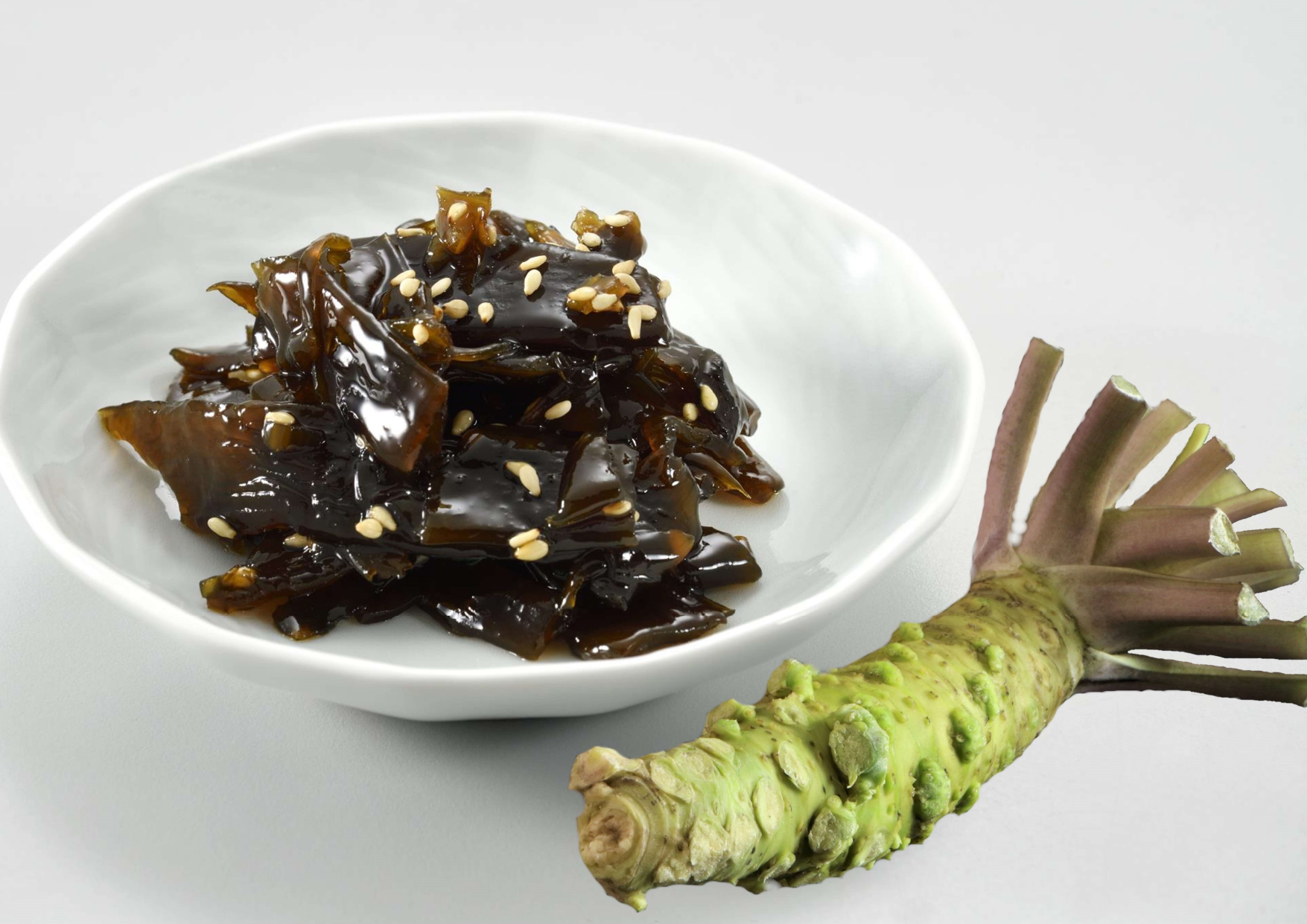 国産茎わかめ山葵煮 - 京昆布舗 田なか
